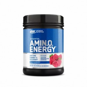 Optimum Nutrition ESSENTIAL AMIN.O. ENERGY® Blue Raspberry 1.29 lb (65 Servings) | 68271HZGE