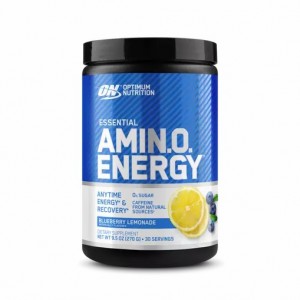 Optimum Nutrition ESSENTIAL AMIN.O. ENERGY® Blueberry Lemonade 0.6 lb (30 Servings) | 34567NKLE