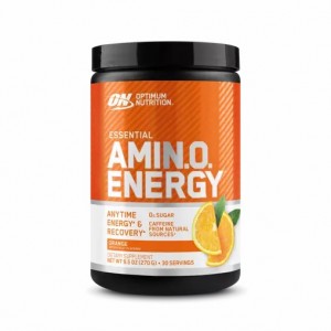 Optimum Nutrition ESSENTIAL AMIN.O. ENERGY® Orange 0.6 lb (30 Servings) | 27436WAEX