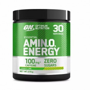 Optimum Nutrition Essential AMIN.O. Energy Lemon & Lime 270 grams (30 Servings) | 35941GXBY