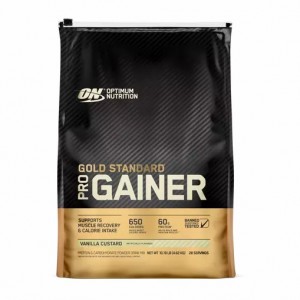 Optimum Nutrition GOLD STANDARD® Pro Gainer Vanilla Custard 10.19 lb (28 Servings) | 35206HSLC