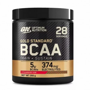 Optimum Nutrition Gold Standard BCAA Train + Sustain Strawberry Kiwi 266 grams (28 Servings) | 67058NHBS