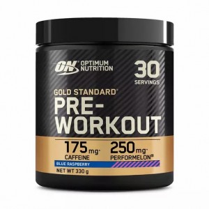 Optimum Nutrition Gold Standard Pre-Workout Blue Raspberry 330 grams (30 Servings) | 12543HKCA