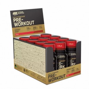 Optimum Nutrition Gold Standard Pre-Workout Shot Cola 720 ml (12 pieces) | 75319YULJ