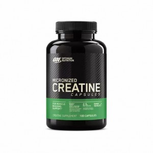 Optimum Nutrition Micronized Creatine Capsules 100 Capsules (50 Servings) | 08513XGKH