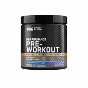 Optimum Nutrition Performance Pre-Workout Blue Raspberry 285g | 89516ULTN