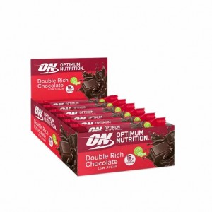 Optimum Nutrition Plant Protein Bar Double Rich Chocolate 720 grams (12 Bars) | 15638PVIB