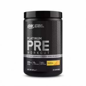 Optimum Nutrition Platinum Pre-workout Tropical 420 grams (20 Servings) | 96508UGLT
