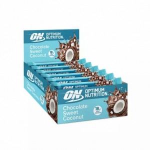 Optimum Nutrition Protein Bar Chocolate Sweet Coconut 720 grams (12 Bars) | 14350EDYQ