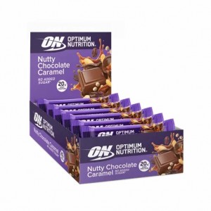 Optimum Nutrition Protein Bar Nutty Chocolate Caramel 700 grams (10 Bars) | 90178PQRV