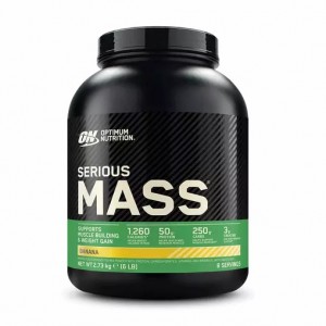 Optimum Nutrition Serious Mass Gainer Banana 2.73 kg (8 Servings) | 04528QSZO